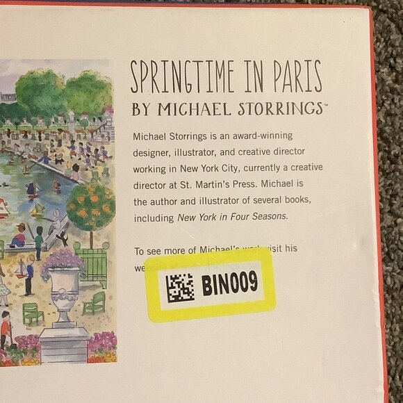 Michael Storrings Springtime In Paris 1000 Piece Puzzle By Galison NEW 27"x20" - Picture 3 of 8